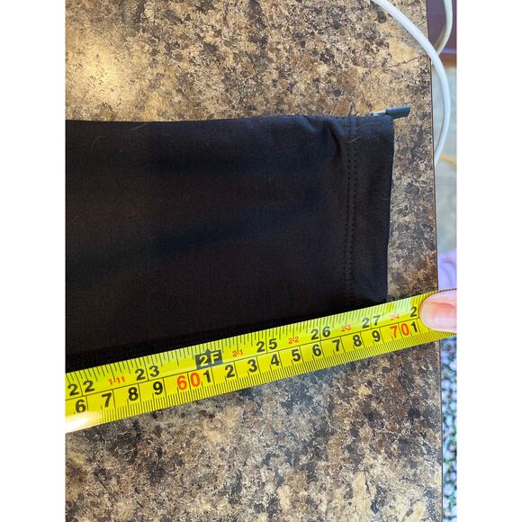 FitsT4 Sports NEW Black Riding Horse Equestrian Leggings Blue Details Small - Picture 9 of 9